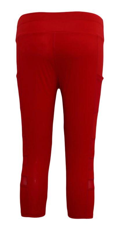 Casual Knee-Length Leggings with Pockets