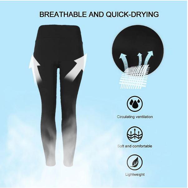 Casual Breathable Leggings with Pocket