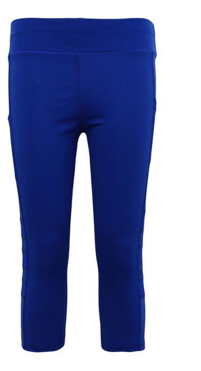 Casual Knee-Length Leggings with Pockets