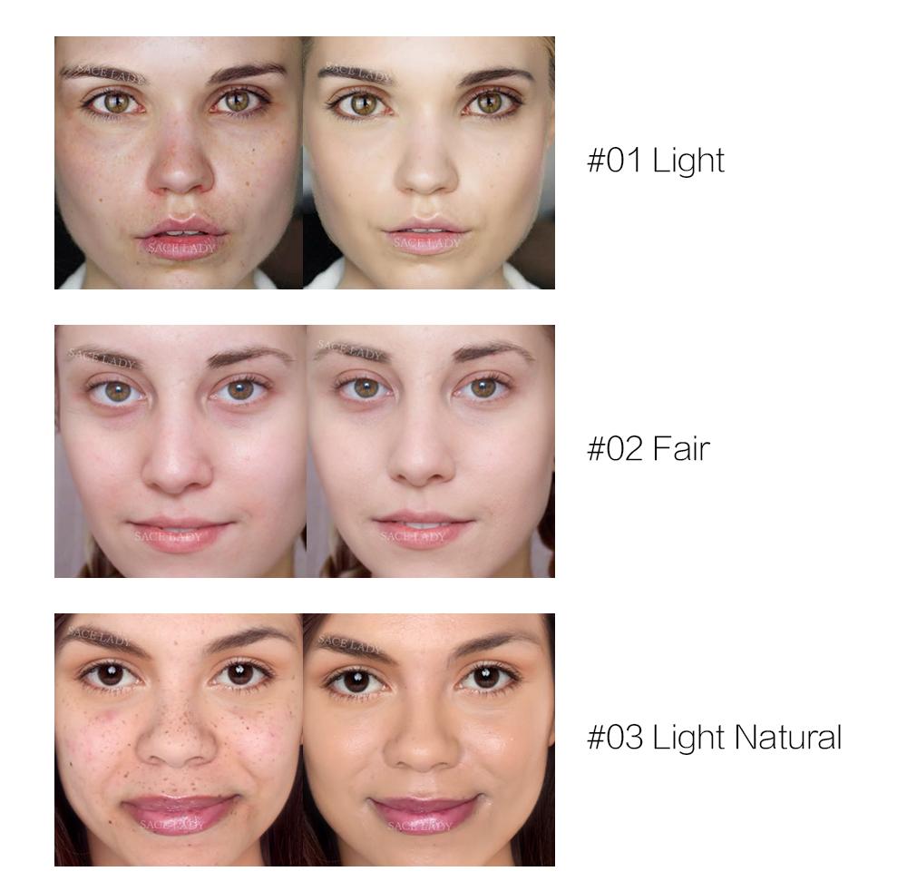 One-Step Face Foundation Cream and Concealer