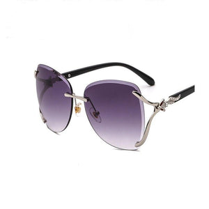 Frameless Diamond Sunglasses