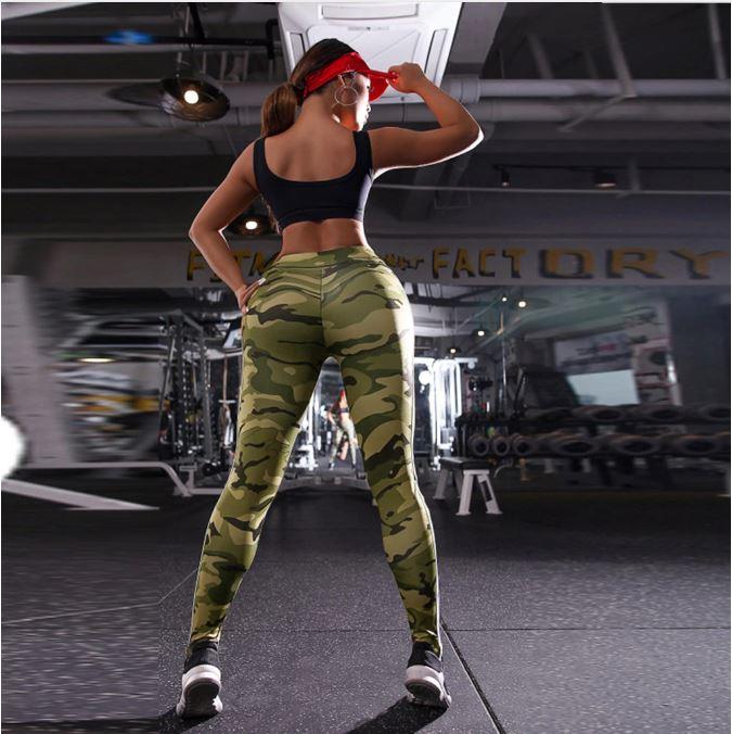 Camouflage Fitness Leggings