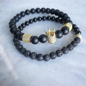 Black Imperial Crown Bracelet