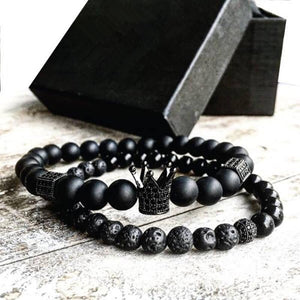 Black Imperial Crown Bracelet