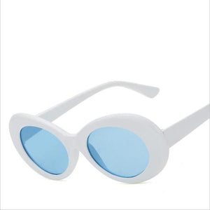 Retro Oval Shades Sunglasses