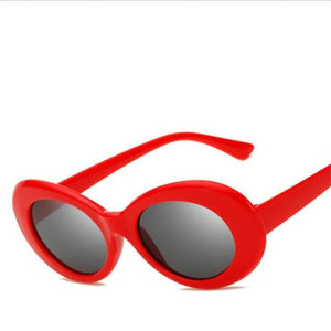 Retro Oval Shades Sunglasses