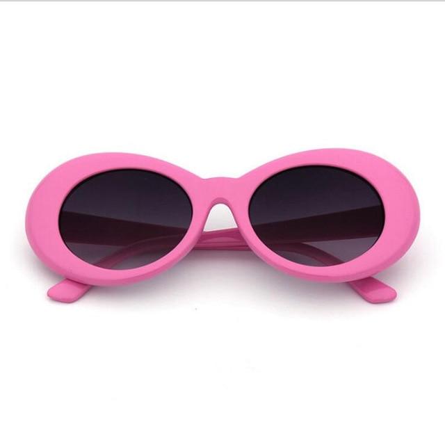 Retro Oval Shades Sunglasses