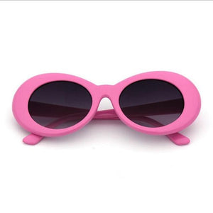 Retro Oval Shades Sunglasses