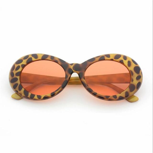 Retro Oval Shades Sunglasses