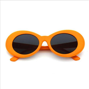 Retro Oval Shades Sunglasses