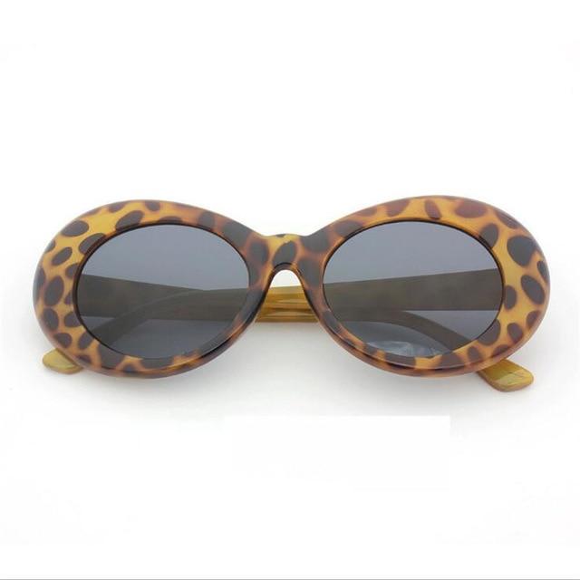 Retro Oval Shades Sunglasses