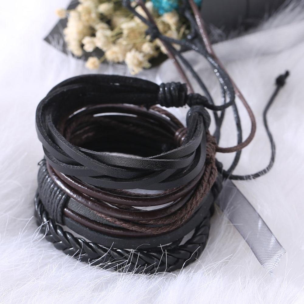 Bohemian Leather Bracelet for Men