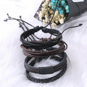 Bohemian Leather Bracelet for Men