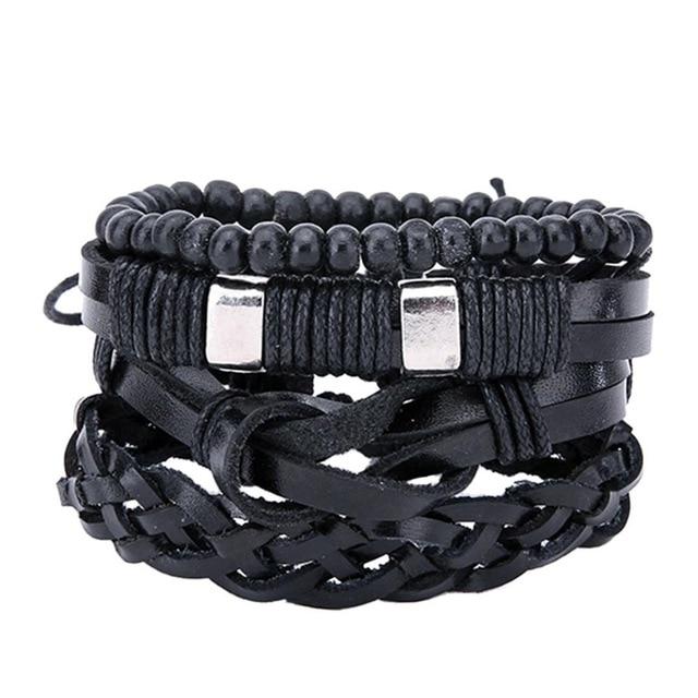 Bohemian Leather Bracelet for Men