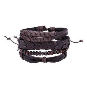 Bohemian Leather Bracelet for Men