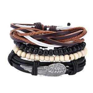 Bohemian Leather Bracelet for Men