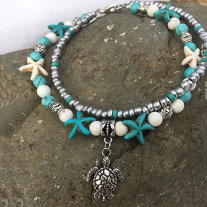 Anklet Bracelet Starfish/Turtle Design