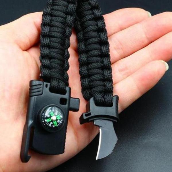Multifunctional Braided Rope Bracelet for Men