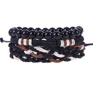 Bohemian Leather Bracelet for Men