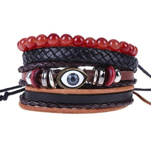 Bohemian Leather Bracelet for Men