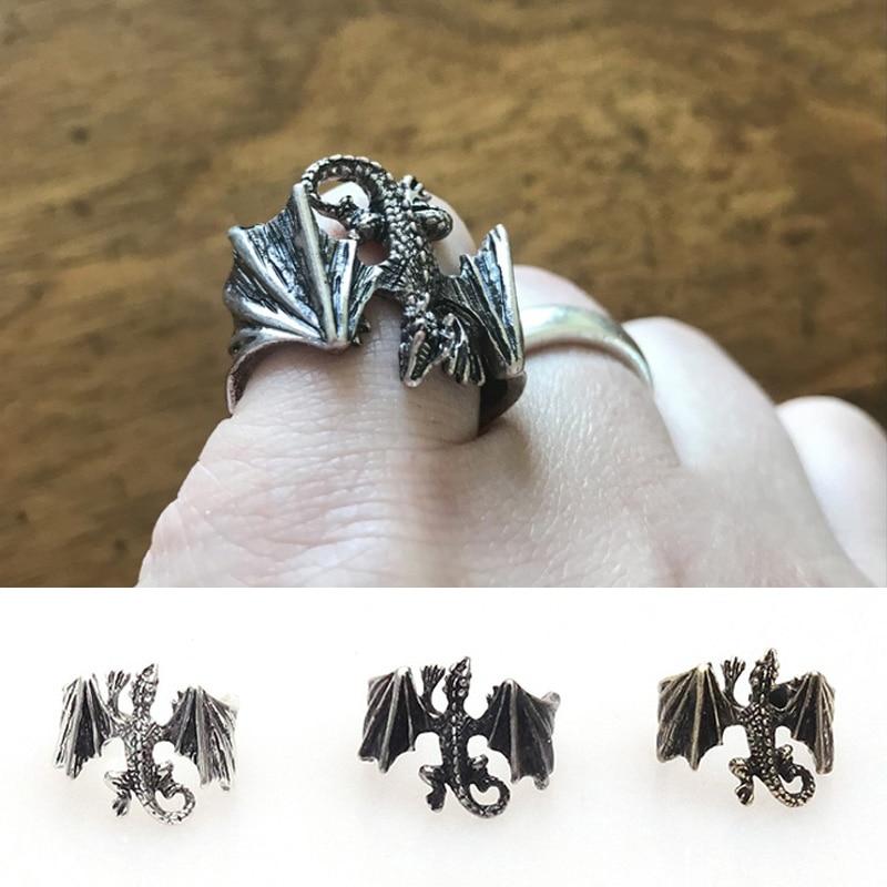 Brass Dragon Ring